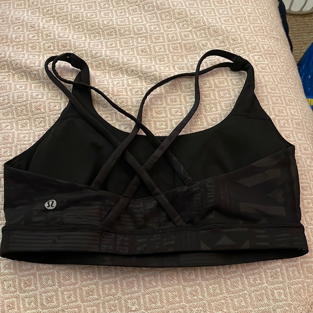 Black Sports Bra
